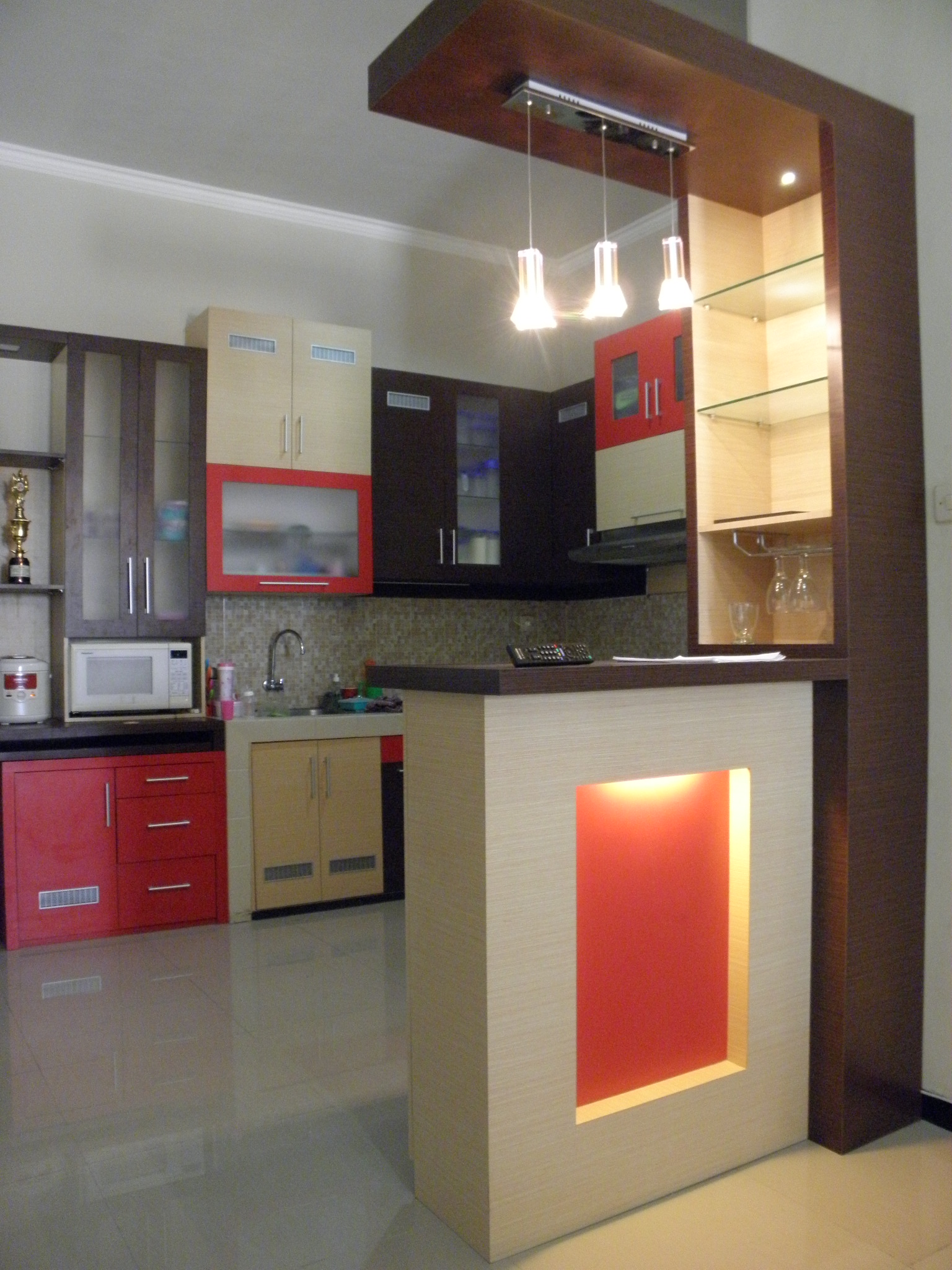 Interior Design Mini Bar Dapur Gambar Desain Rumah Minimalis